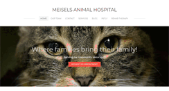 Desktop Screenshot of meiselsanimalhospital.com